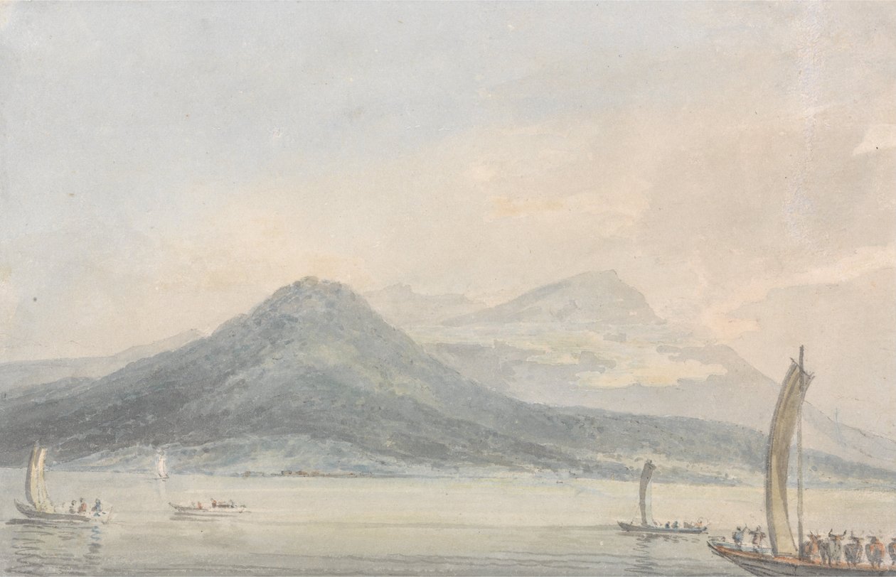 Isola Borromenalta, Maggiore -järveltä tekijältä Joseph Mallord William Turner