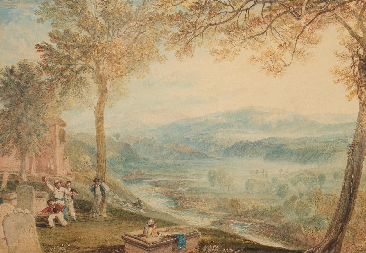 Kirkby Lonsdalen kirkko tekijältä Joseph Mallord William Turner