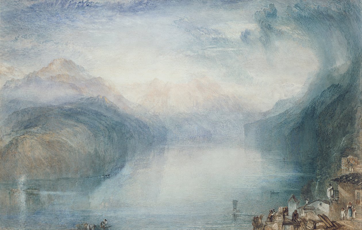 Luzernjärvi: Urin lahti tekijältä Joseph Mallord William Turner