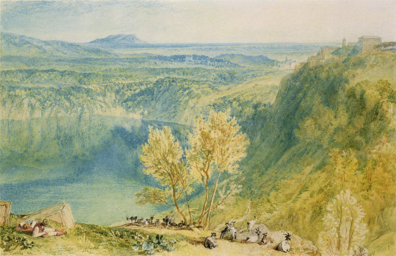 Nemijärvi tekijältä Joseph Mallord William Turner