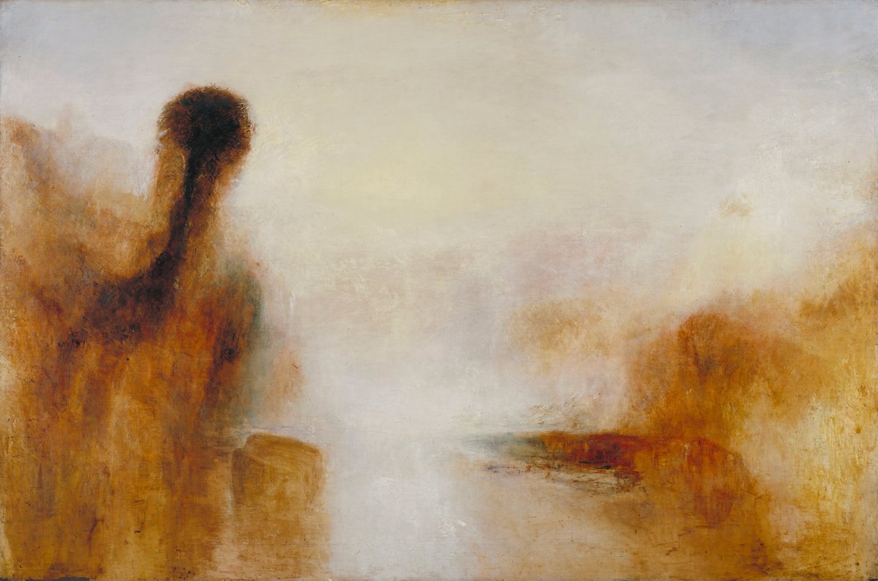 Maisema veden kanssa tekijältä Joseph Mallord William Turner