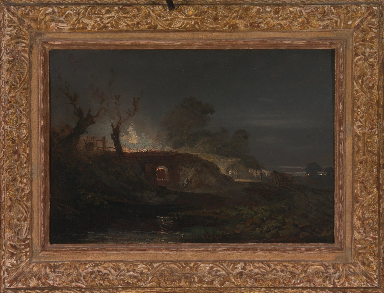 Limekiln Coalbrookdalessa tekijältä Joseph Mallord William Turner