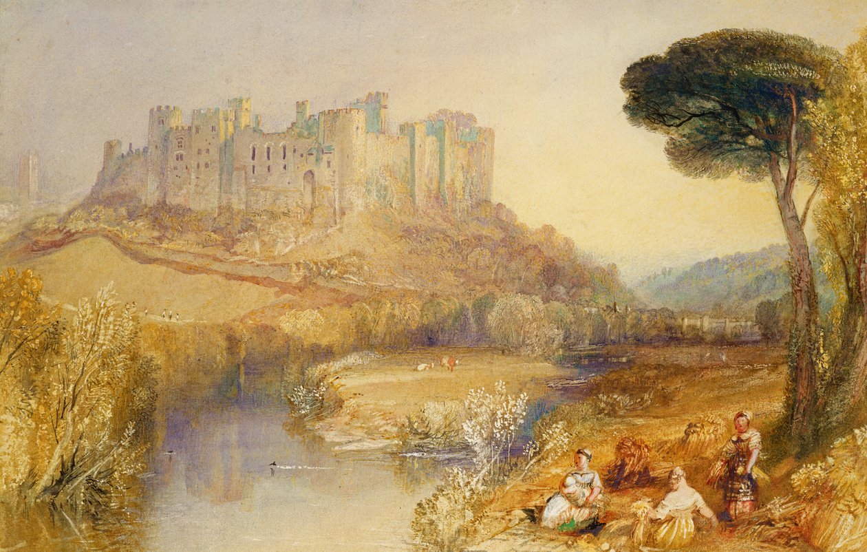 Ludlowin linna tekijältä Joseph Mallord William Turner
