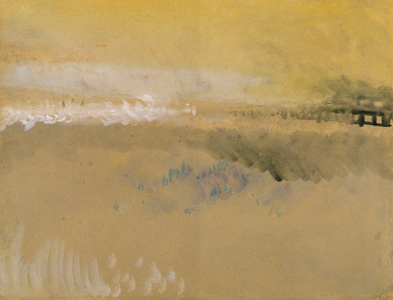 Margate (wc kiillotuspaperilla) tekijältä Joseph Mallord William Turner