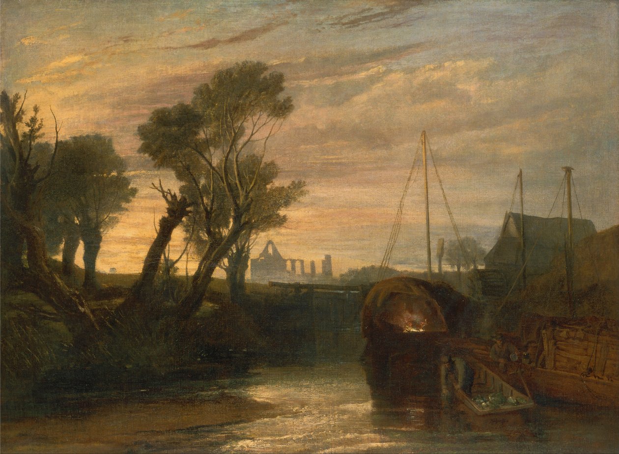 Newark Abbey tekijältä Joseph Mallord William Turner
