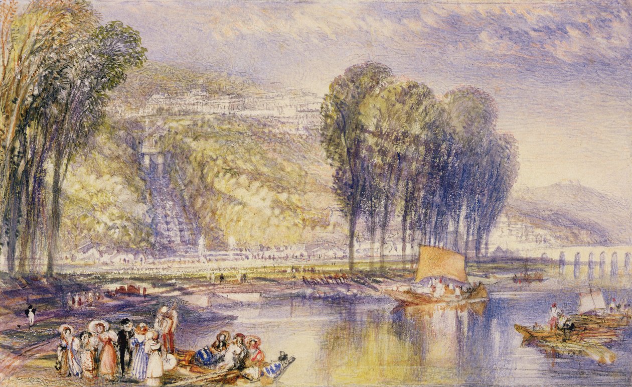 No.0574 St. Cloud, 1832-33 tekijältä Joseph Mallord William Turner
