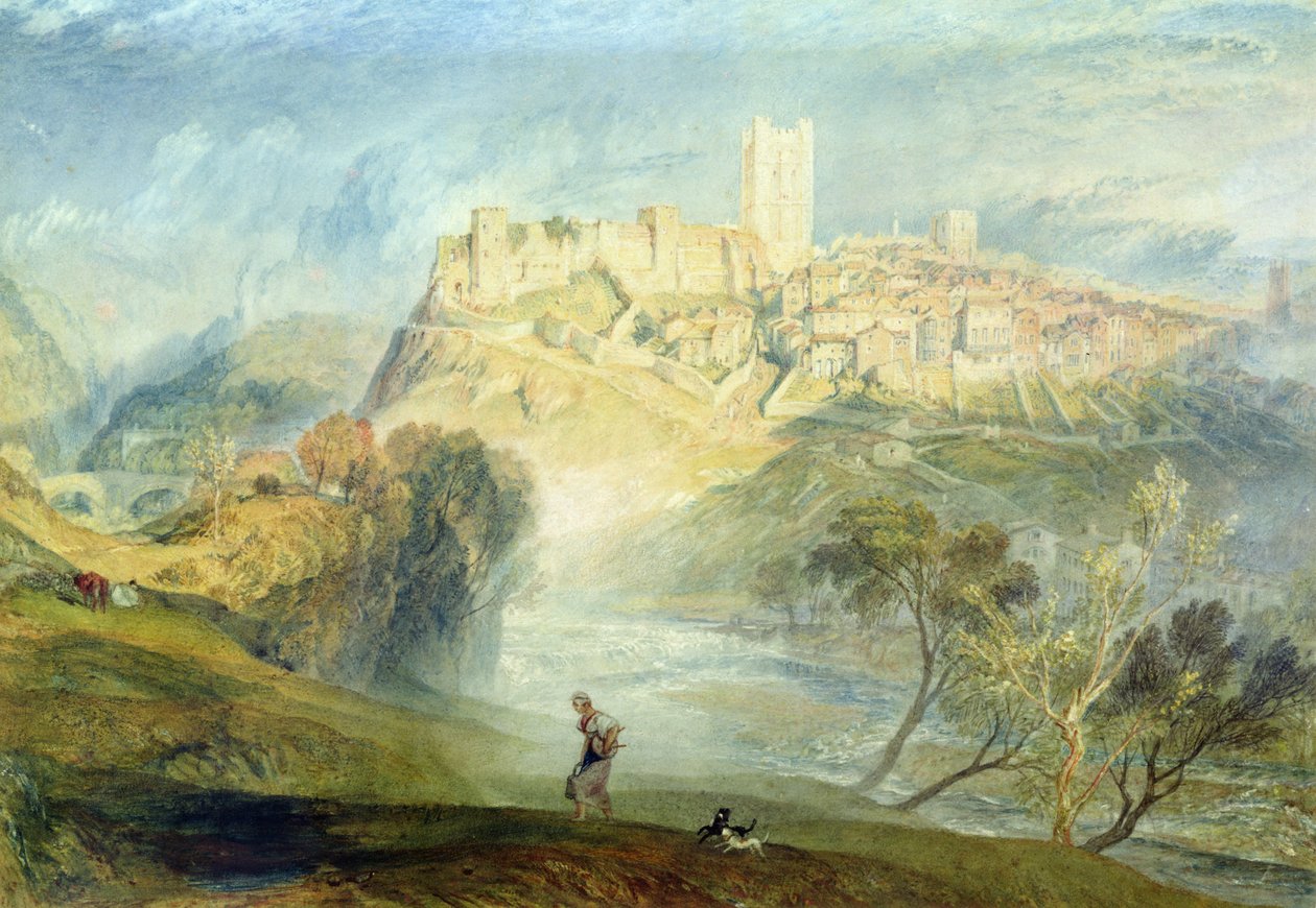 Richmond, Yorkshire tekijältä Joseph Mallord William Turner