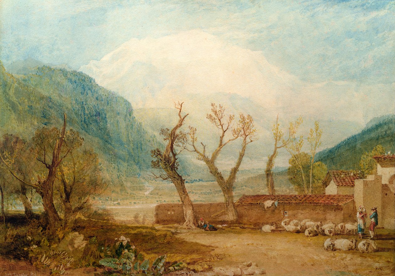 Sallanches tekijältä Joseph Mallord William Turner