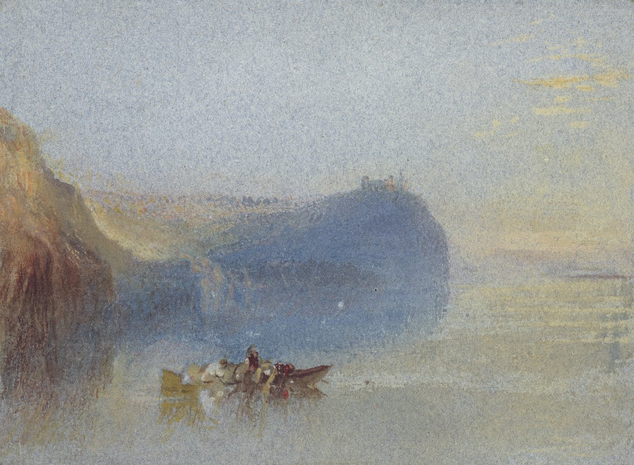 Kohtaus Loire-joella, 1800-luku tekijältä Joseph Mallord William Turner