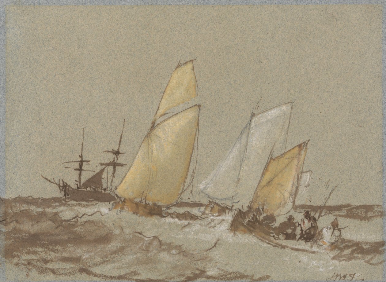 laivaus tekijältä Joseph Mallord William Turner