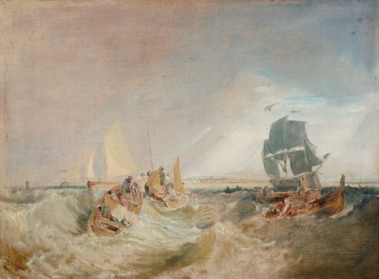 Toimitus Thamesin suulla tekijältä Joseph Mallord William Turner