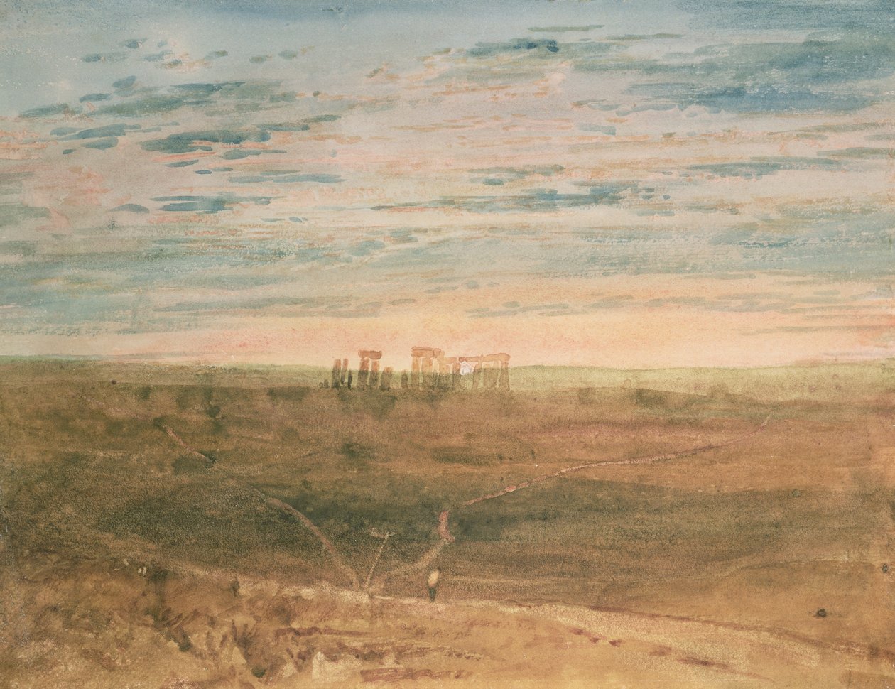 Stonehenge tekijältä Joseph Mallord William Turner