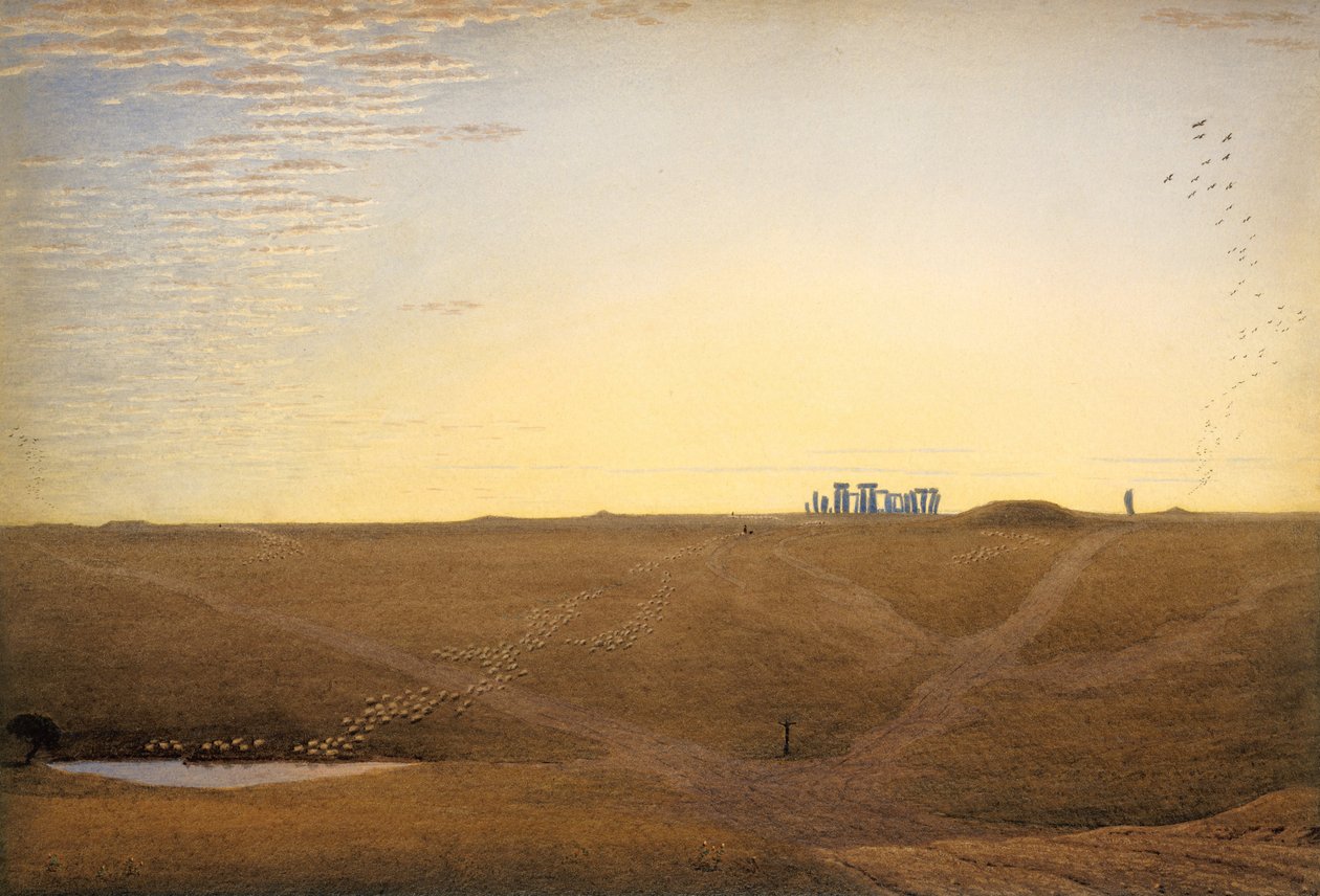 Stonehenge tekijältä Joseph Mallord William Turner