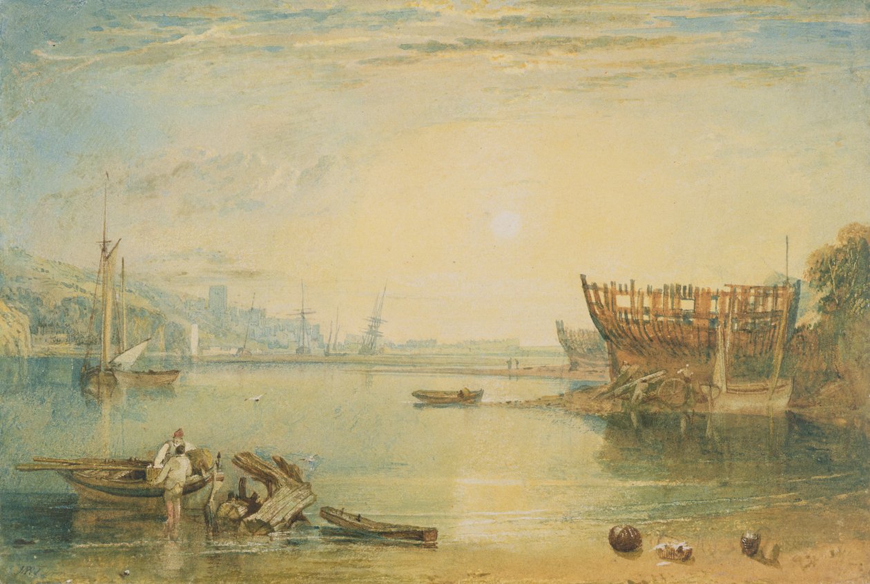 Teignmouth, Devonshire, c.1813 finn tekijältä Joseph Mallord William Turner