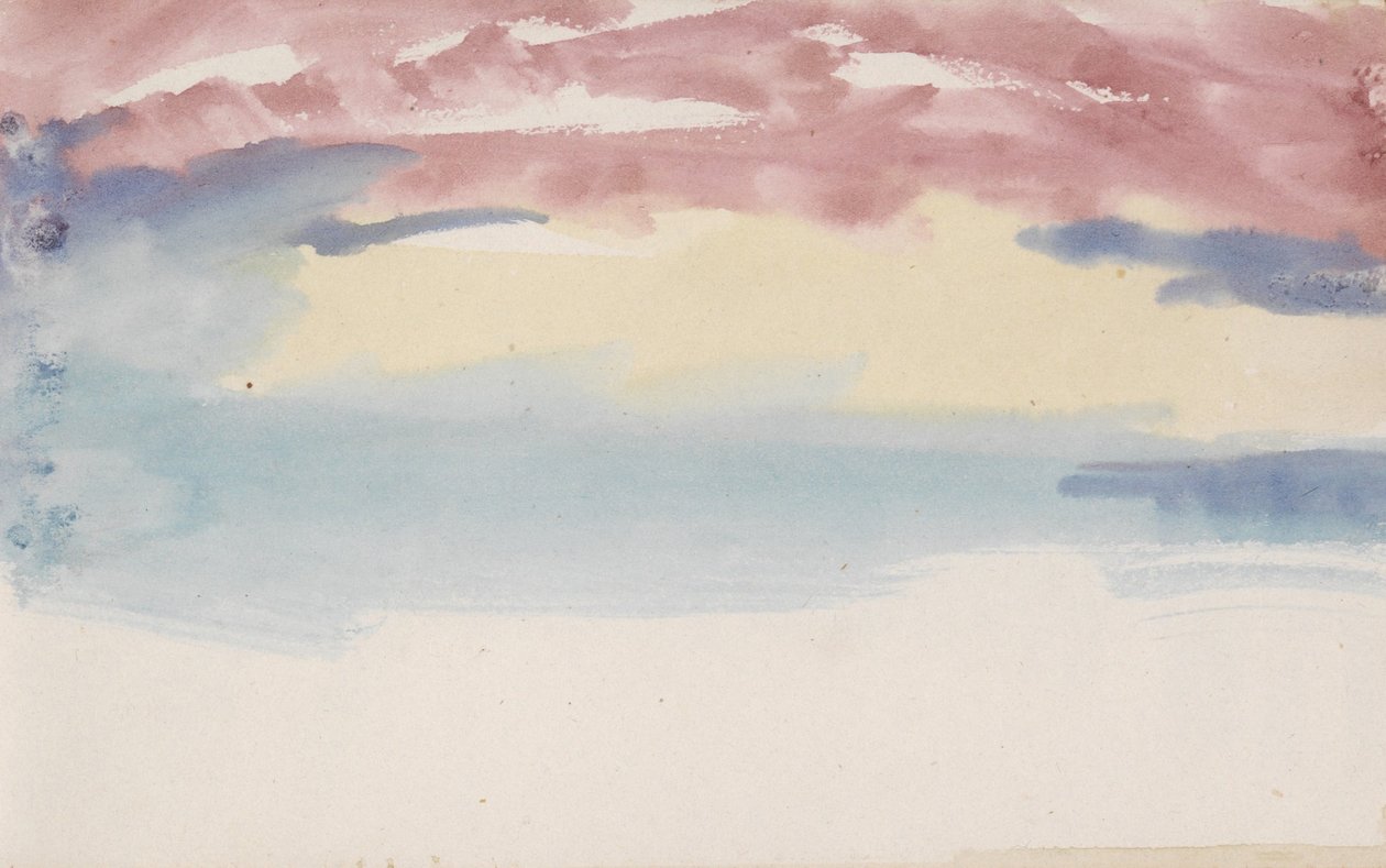 Kanavan luonnoskirja tekijältä Joseph Mallord William Turner