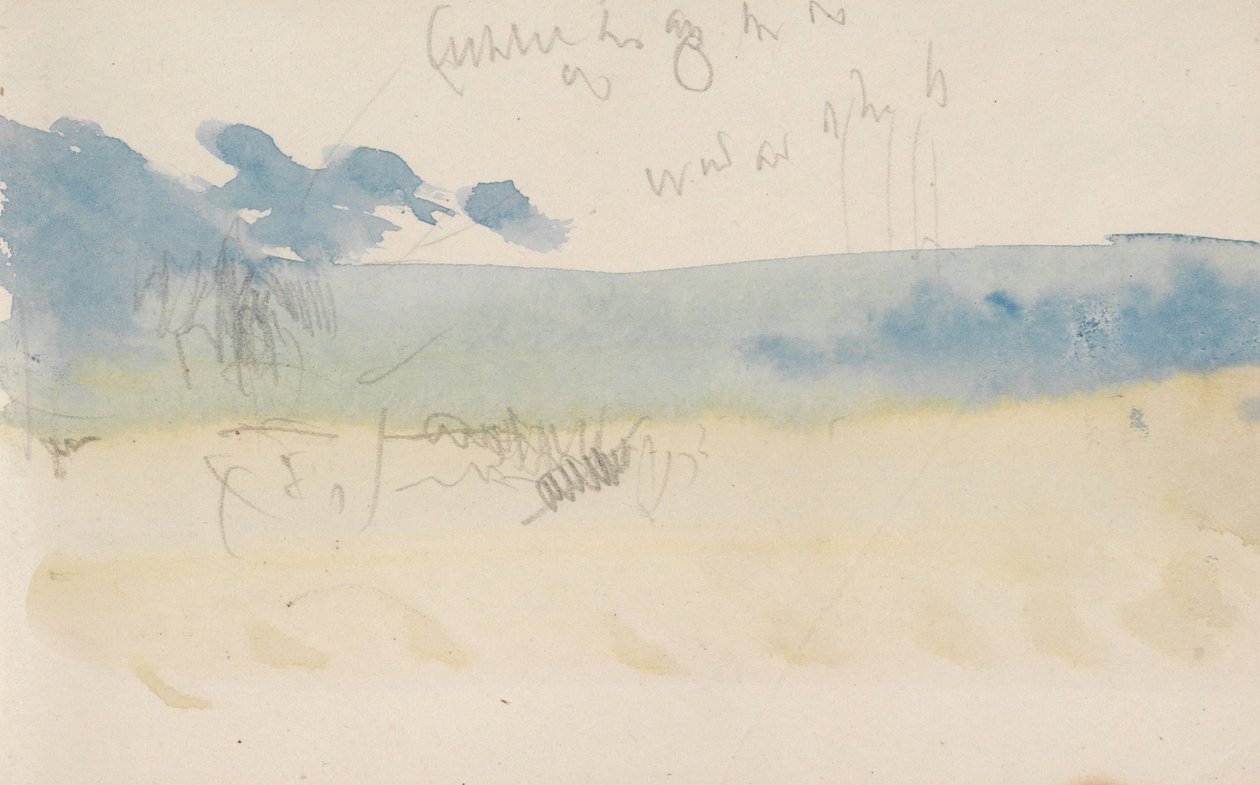Kanavan luonnoskirja tekijältä Joseph Mallord William Turner