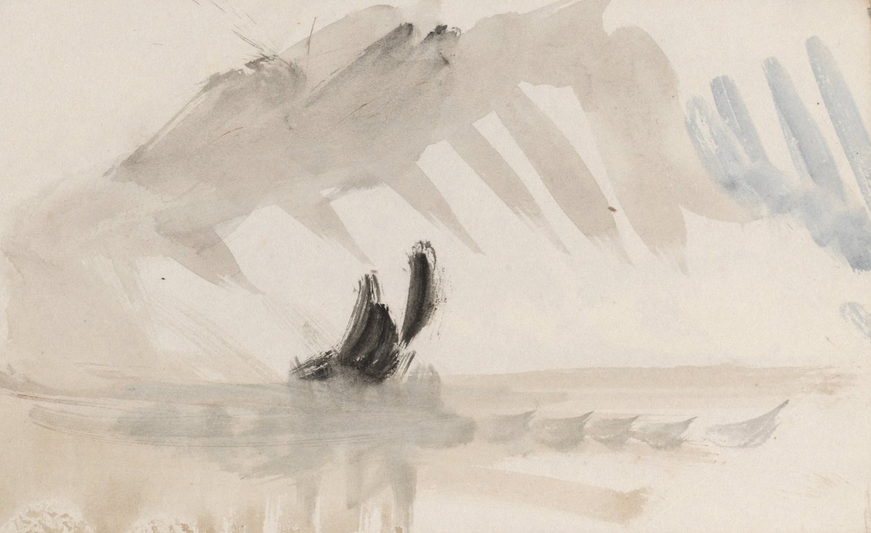 Kanavan luonnoskirja tekijältä Joseph Mallord William Turner