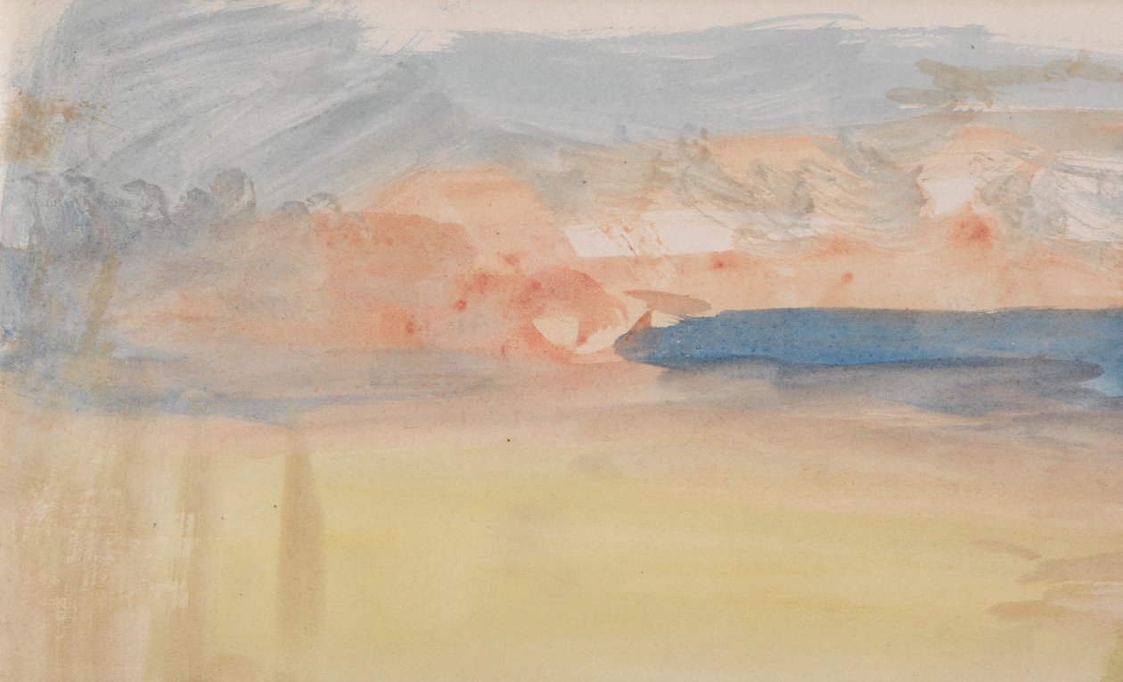 Kanavan luonnoskirja tekijältä Joseph Mallord William Turner