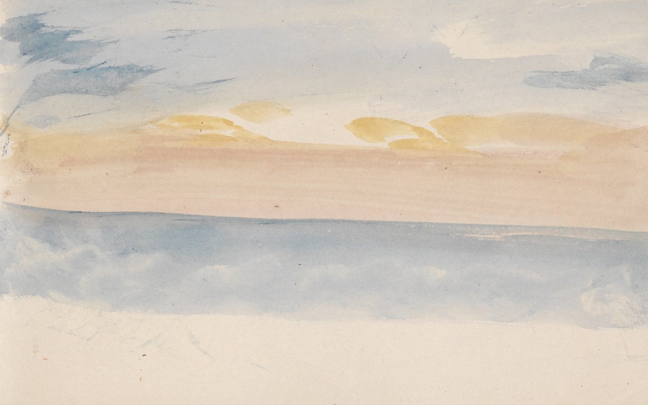 Kanavan luonnoskirja tekijältä Joseph Mallord William Turner