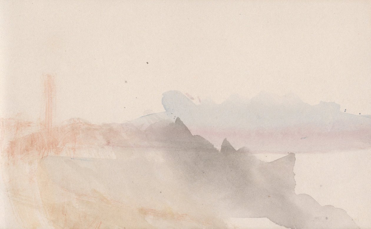 Kanavan luonnoskirja tekijältä Joseph Mallord William Turner