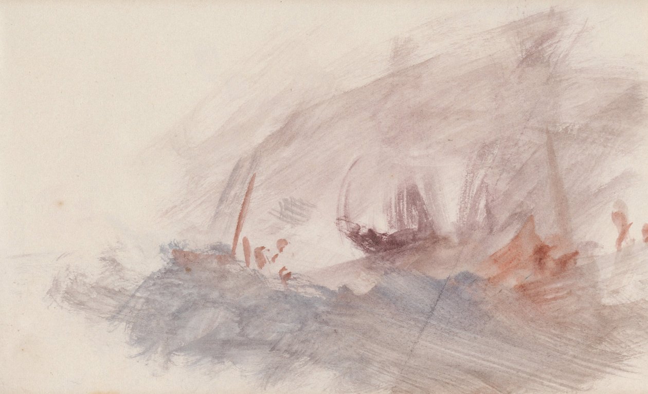 Kanavan luonnoskirja tekijältä Joseph Mallord William Turner