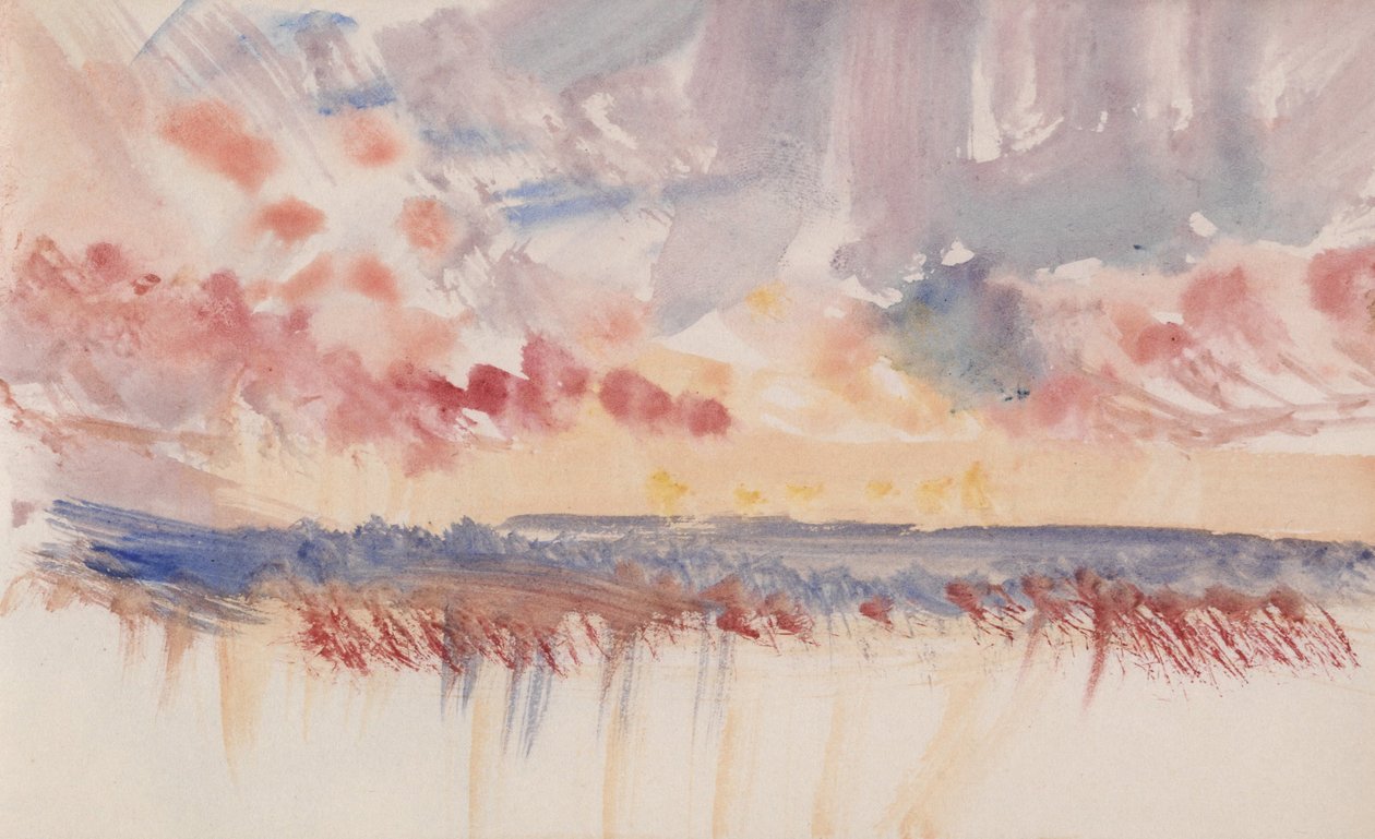 Kanavan luonnoskirja tekijältä Joseph Mallord William Turner