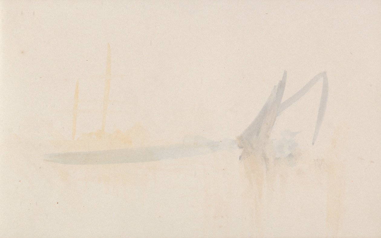 Kanavan luonnoskirja tekijältä Joseph Mallord William Turner