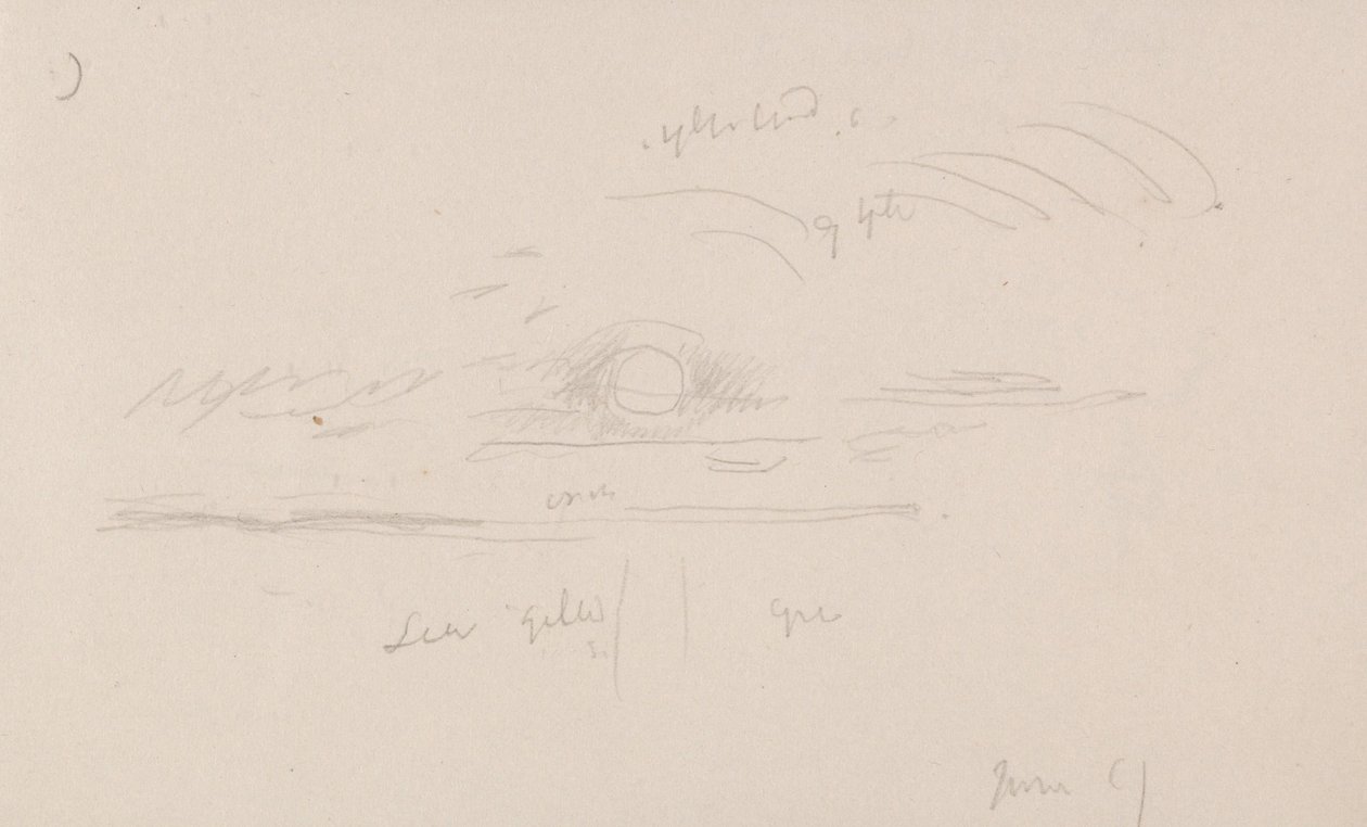Kanavan luonnoskirja tekijältä Joseph Mallord William Turner