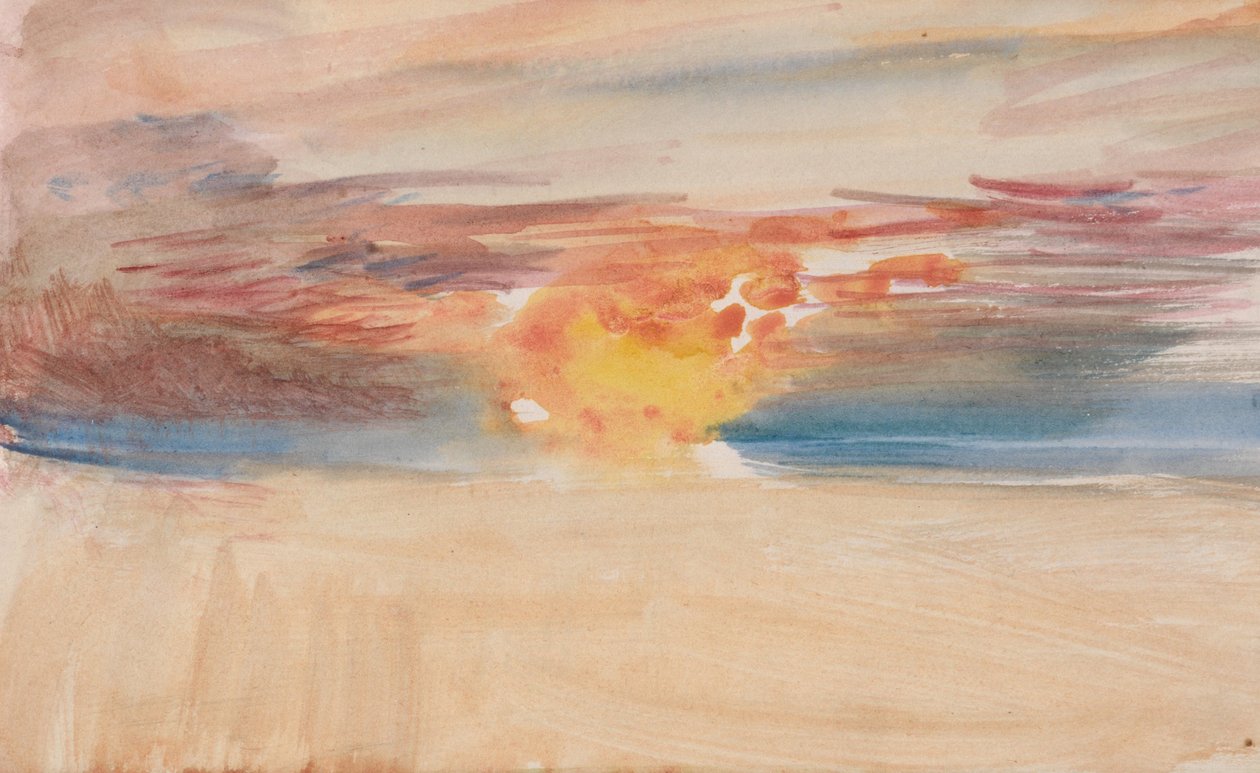 Kanavan luonnoskirja tekijältä Joseph Mallord William Turner