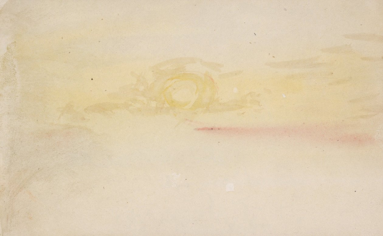 Kanavan luonnoskirja tekijältä Joseph Mallord William Turner