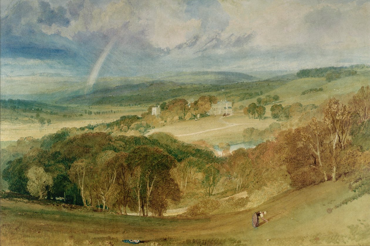 Vale of Ashburnham, Sussex tekijältä Joseph Mallord William Turner