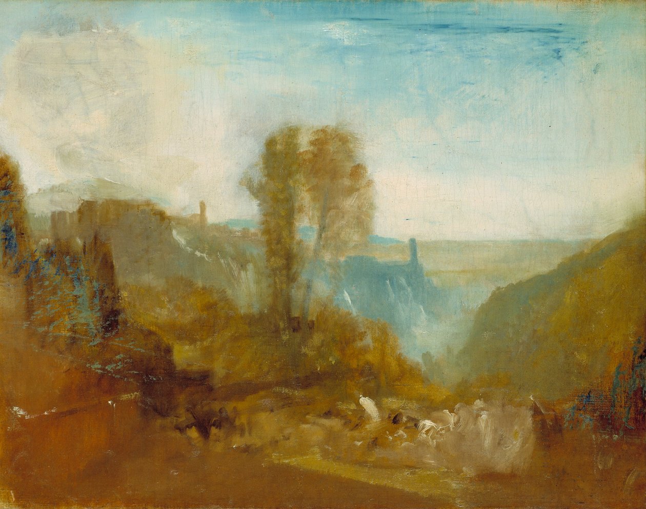 Tivoli, Cascatelle tekijältä Joseph Mallord William Turner