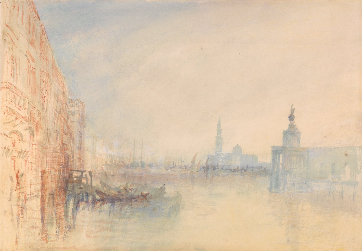 Venetsia, Suuren kanavan suu tekijältä Joseph Mallord William Turner
