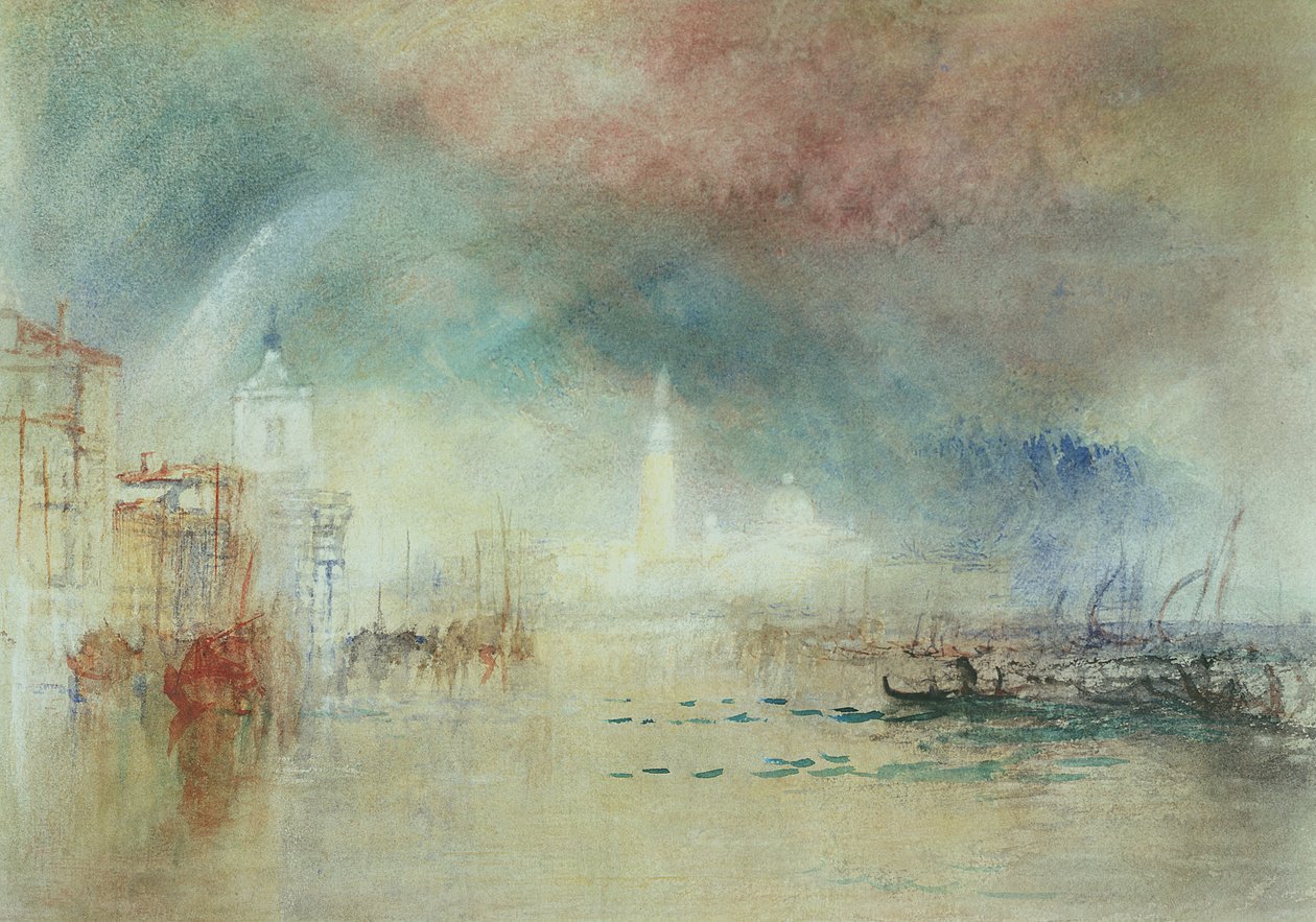 Näkymä Venetsiaan La Giudeccalta tekijältä Joseph Mallord William Turner