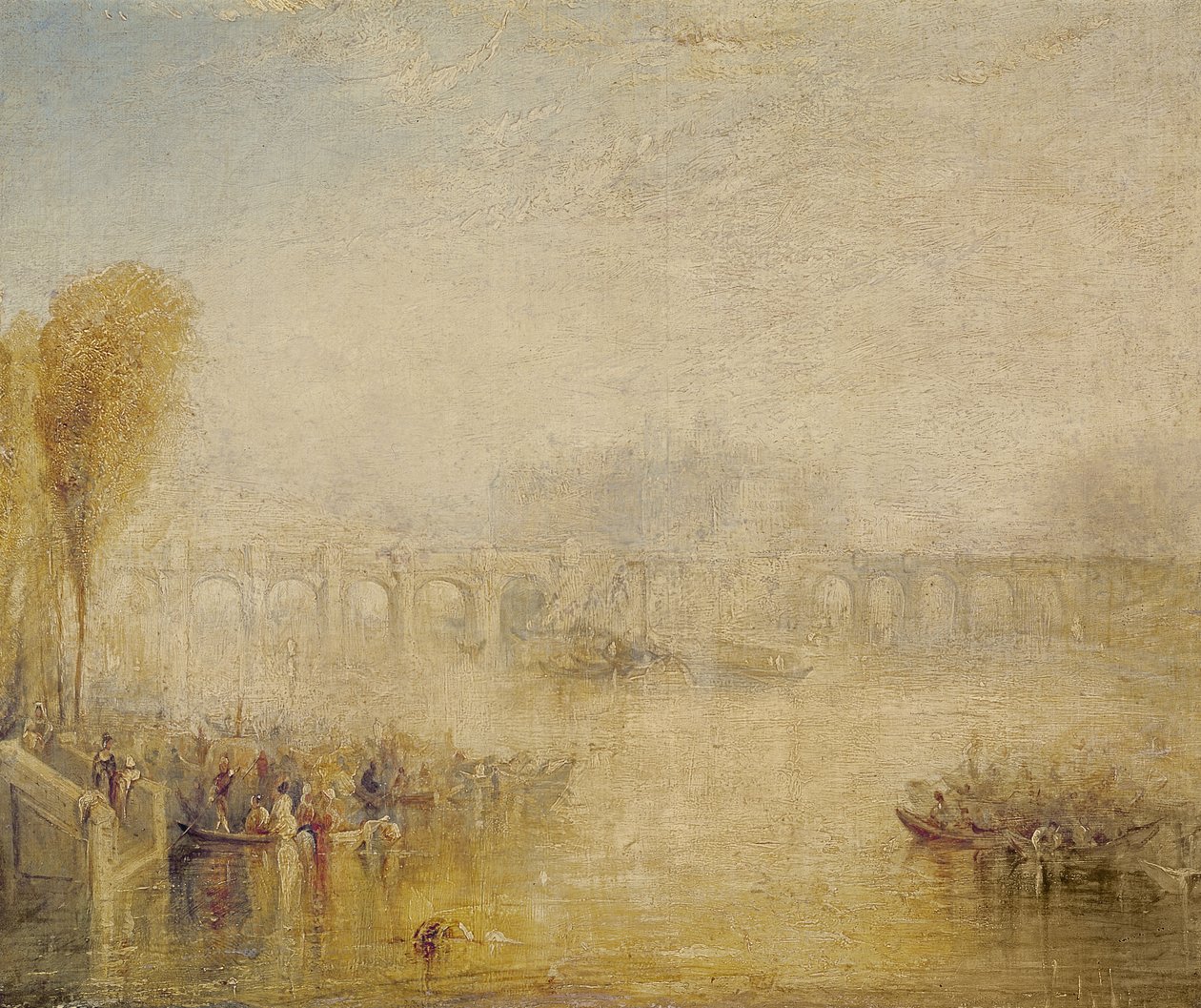 Näkymä Pont Neufille, Pariisi tekijältä Joseph Mallord William Turner