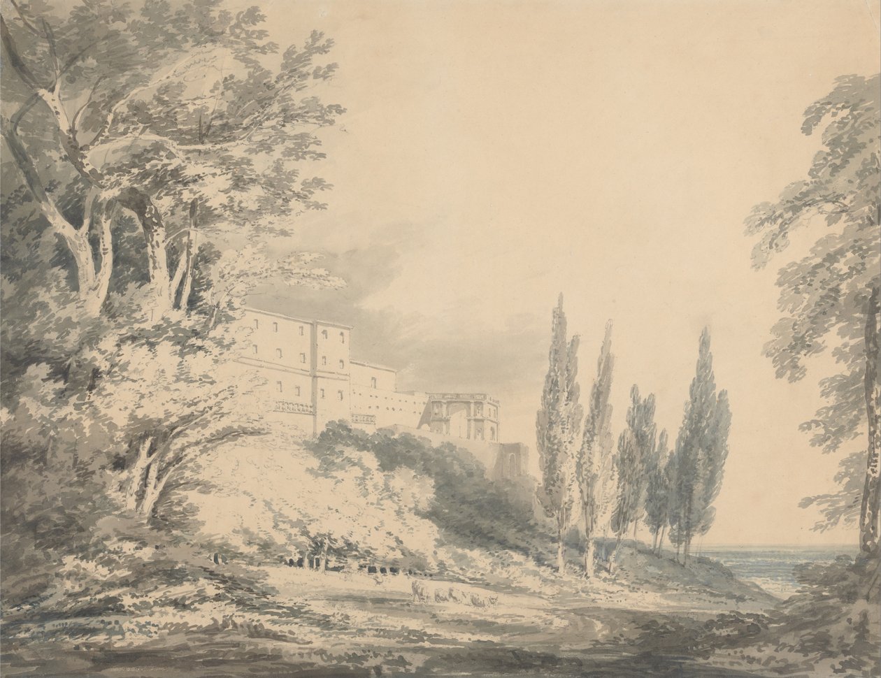 itähuvila tekijältä Joseph Mallord William Turner