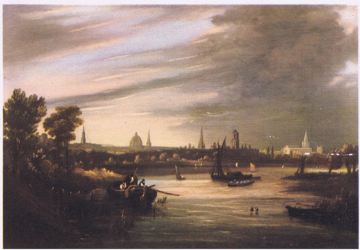 Oxfordin West Prospect tekijältä Joseph Mallord William Turner