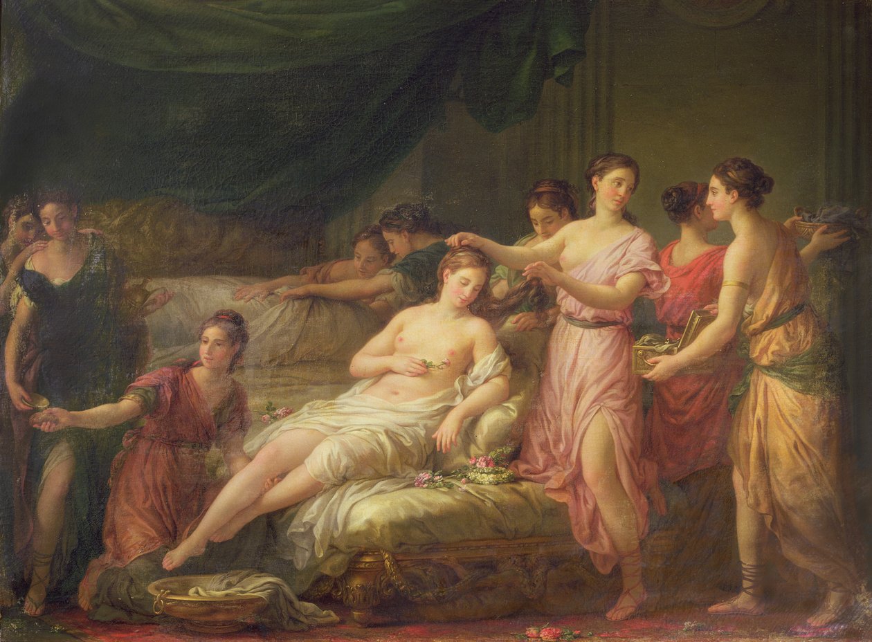 Morsiamen valmistelut tekijältä Joseph Marie, the Elder Vien