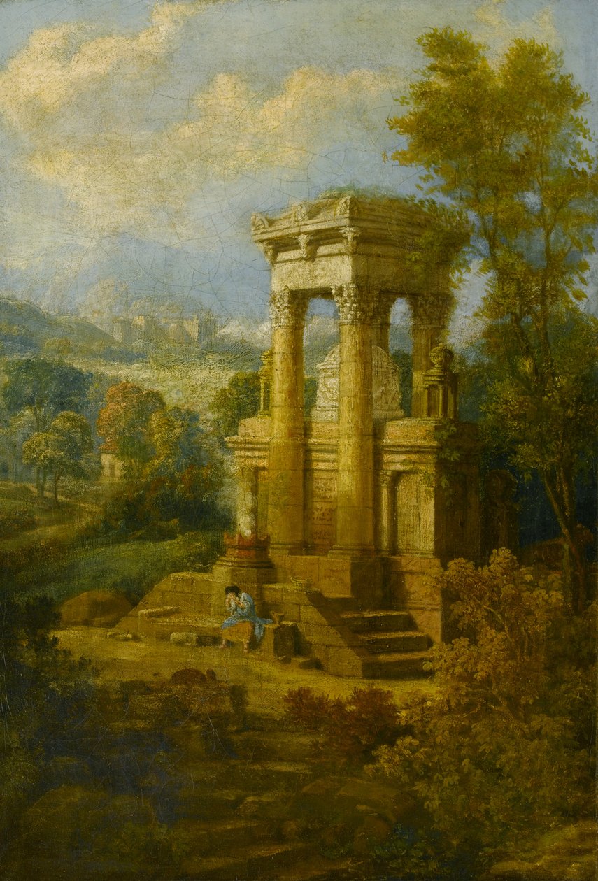 Klassinen sävellys, hauta tekijältä Joseph Michael Gandy