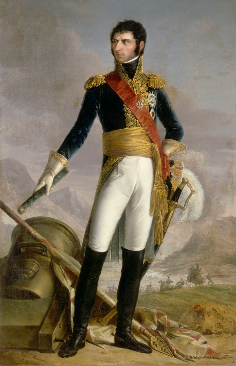 Jean Baptiste Bernadotte, Ranskan marsalkka, Ruotsin ja Norjan kuningas, 1818 tekijältä Joseph Nicolas Jouy