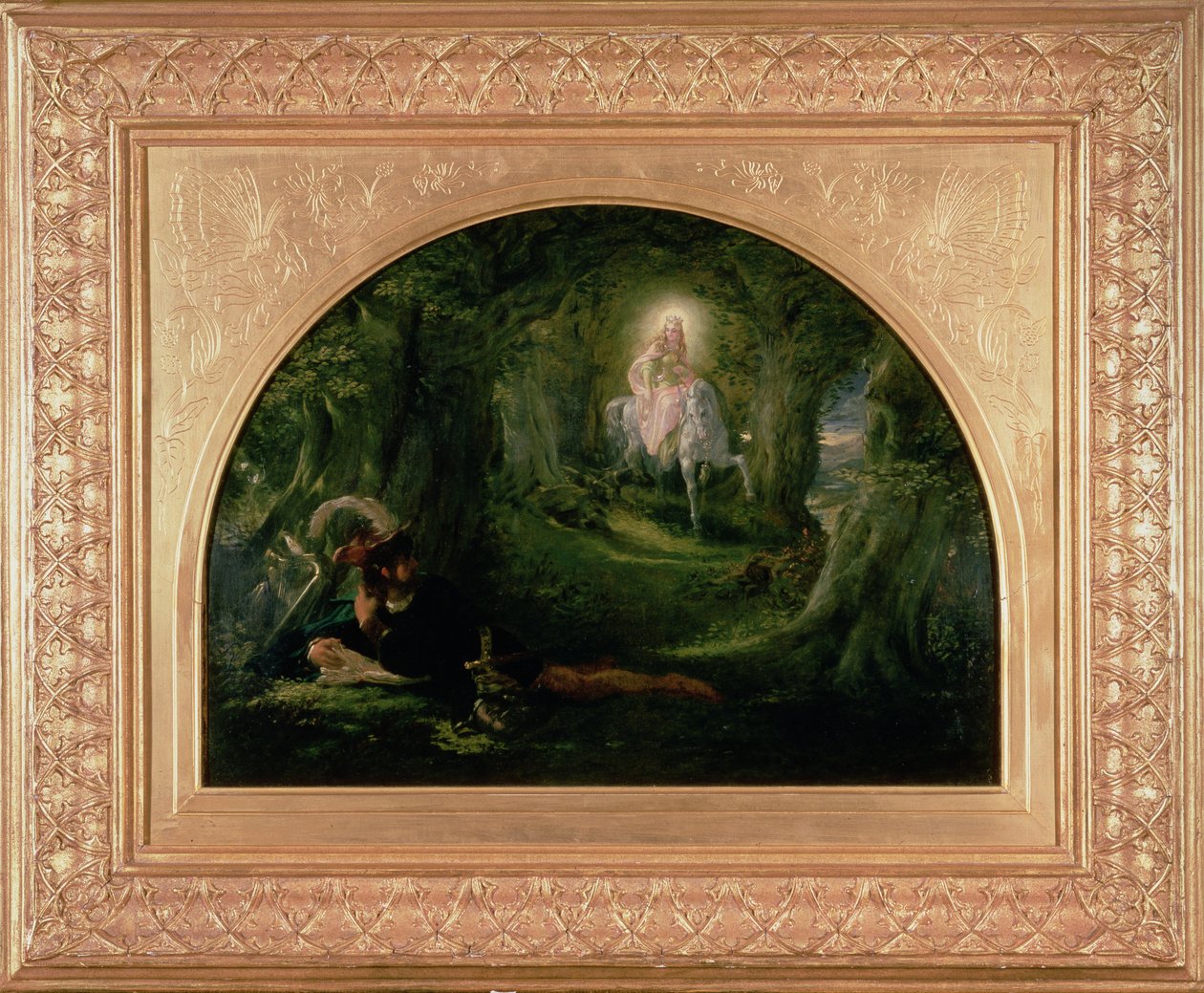 La Belle Dame Sans Merci (Thomas Rhymerin tarina) tekijältä Joseph Noel Paton