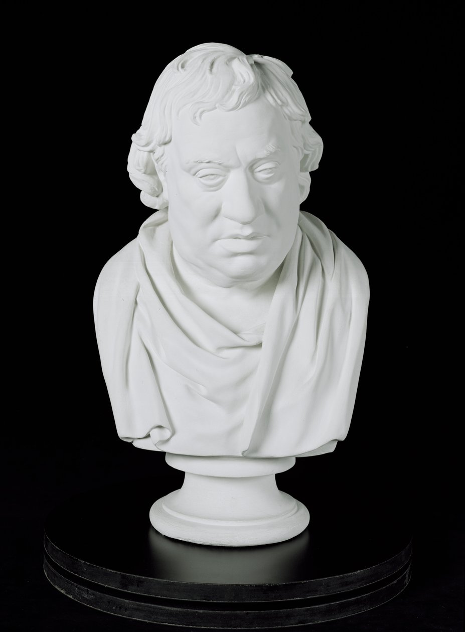 Samuel Johnson (1709-84) 1777 (kipsi) tekijältä Joseph Nollekens