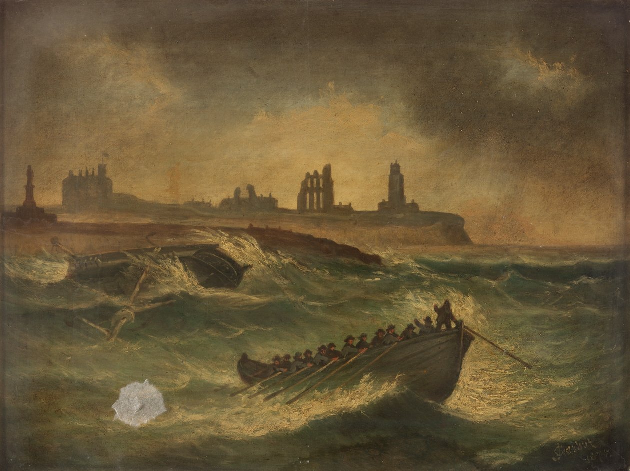Hylkyyn menossa, 1875 tekijältä Joseph 