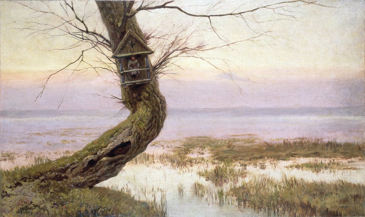 Pyhäkkö vanhalla pajulla, 1920 tekijältä Joseph Rapacki