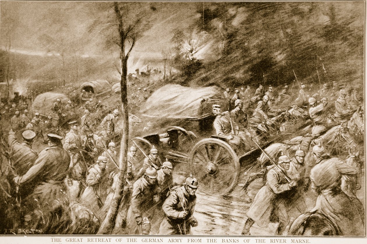 Saksan armeijan suuri vetäytyminen Marne-joen rannalta vuonna 1914 tekijältä Joseph Ratcliffe Skelton