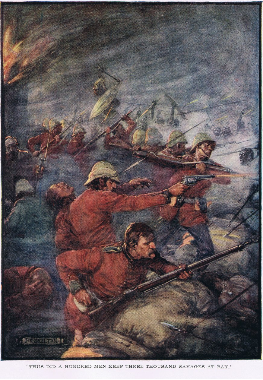 Näin sata miestä piti kolmetuhatta villiä loitolla tekijältä Joseph Ratcliffe Skelton