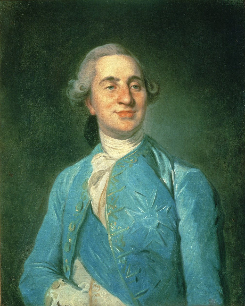 Ludvig XVI:n (1754-93) muotokuva 1775 tekijältä Joseph Siffred Duplessis