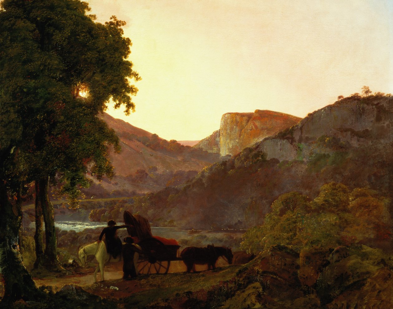 Maisema tekijältä Joseph Wright of Derby