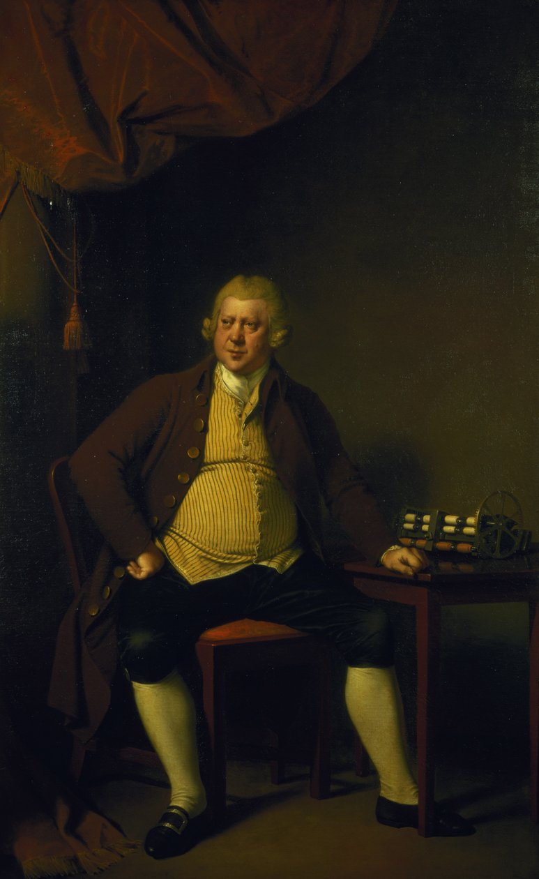 Sir Richard Arkwright, 1789-90 tekijältä Joseph Wright of Derby