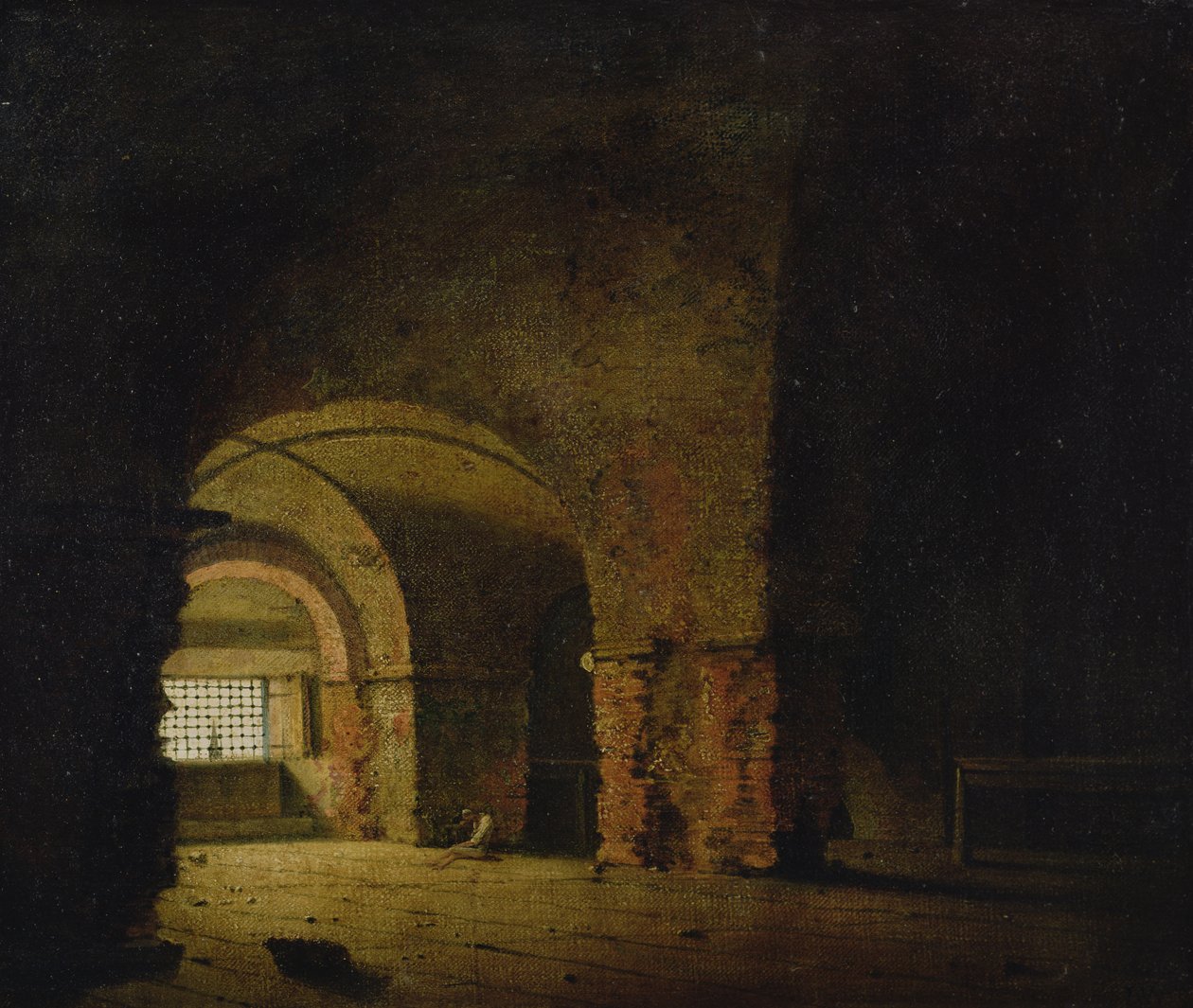 Vanki, n. 1787-1790 tekijältä Joseph Wright of Derby